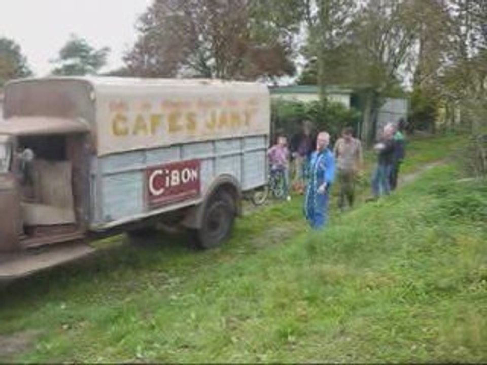 Sortie de grange du C6 de René