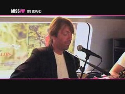 Guillaume Cantillon en concert à bord d'iDTGV