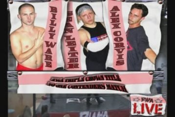 RWA Live! Match 6 Triple Crown Title No1 Contenders-3 Way