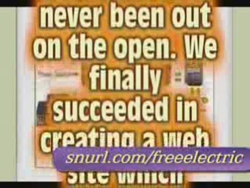 FREE - electricity consumption|electric providers