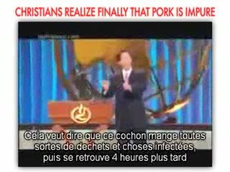 Les Chrétiens s'interdisent le Porc aussi !