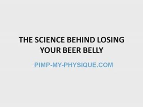 LOSE YOUR BEER BELLY, GET RID OF IT!