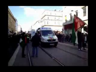 MANIFESTATION A NICE :  NOUS SOMMES TOUS DES PALESTINIENS !