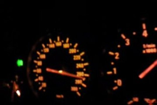 M5 autobahn 100% stock avant reprog 258km/h GPS