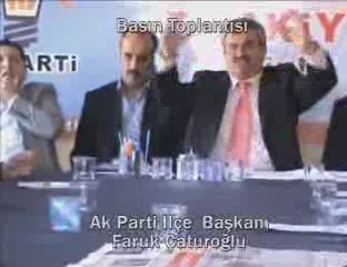 Alaplı akparti  basın toplantısı