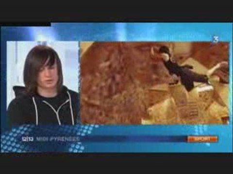 Fabrice climbing escalade fr 3 france trois plateau direct