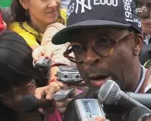 extrait reportage spike lee pour AFP TV