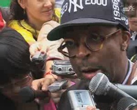 extrait reportage spike lee pour AFP TV