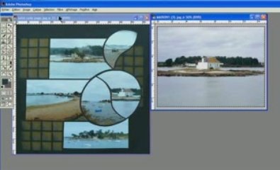 RAFRAICHIR LA PHOTO D UNE PAGE DE SCRAP