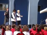 Danse à l'école française d'Hurghada pour l'inauguration