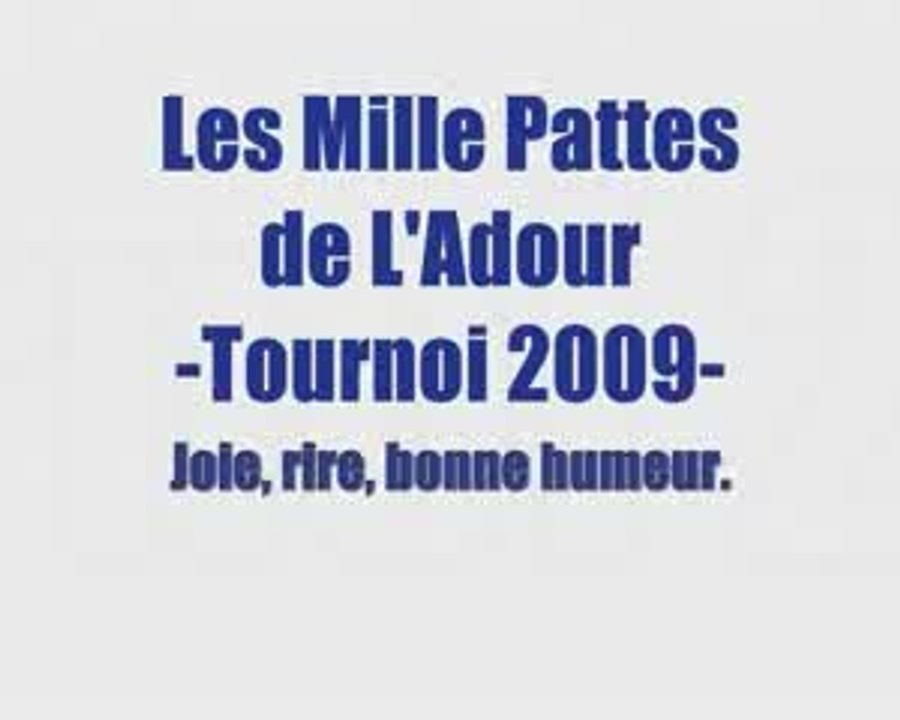 Tournoi 2009