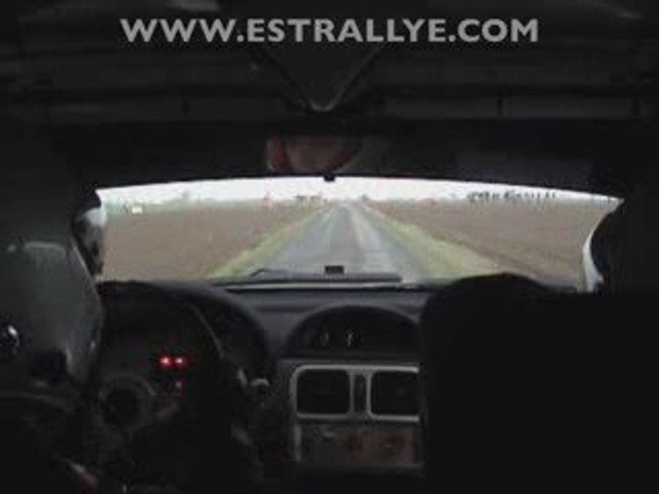 Quentin Gilbert Clio RS Finale des Rallyes 2009