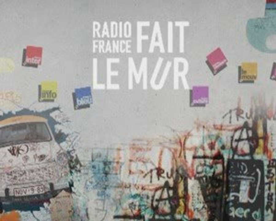 Radio France fait le mur - les coulisses