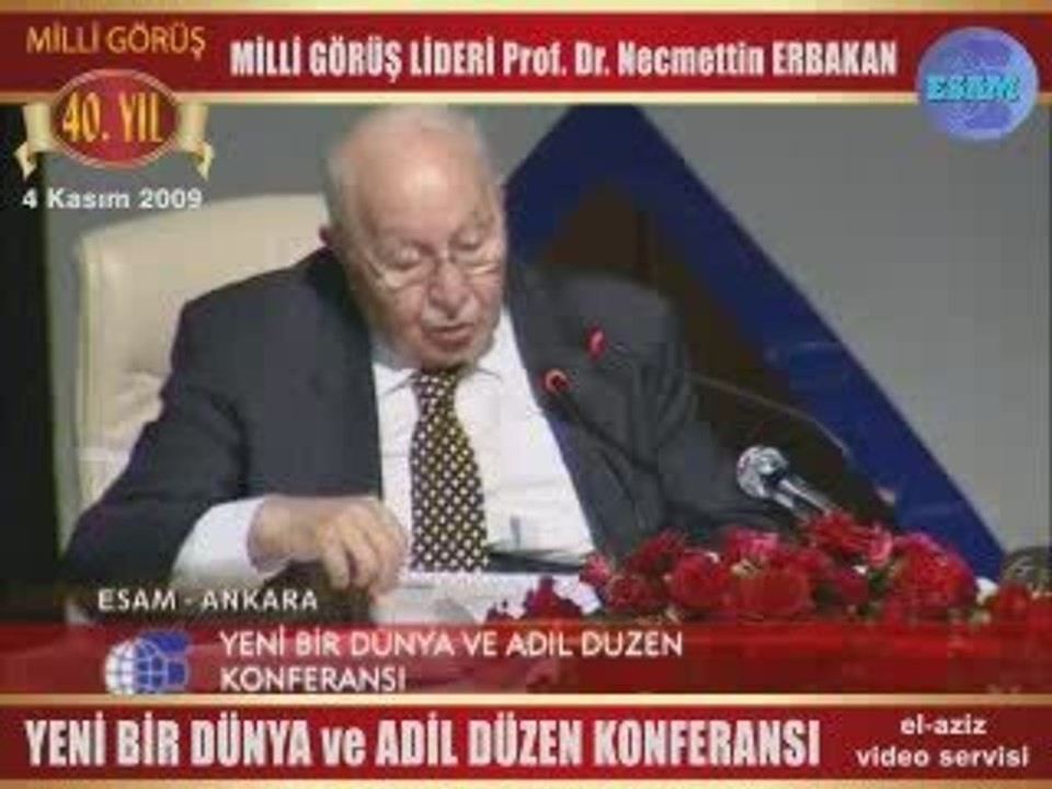 Erbakan ESAM Adil Düzen Konferansı-2.Bölüm