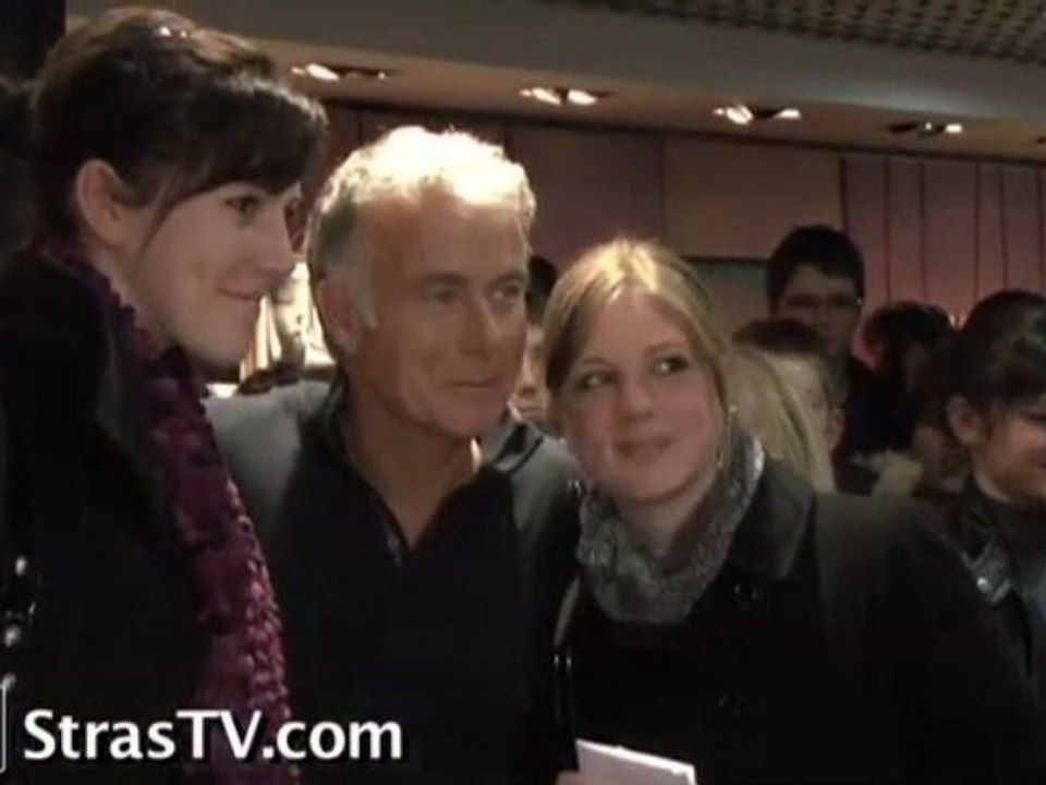 Franck Dubosc rencontre son public à Strasbourg