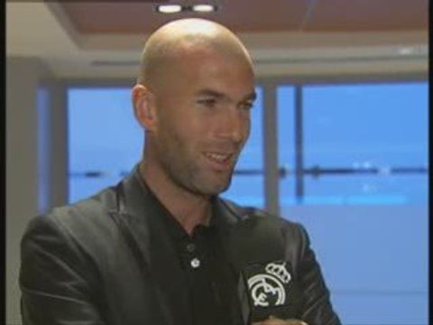 Zizou et le Real Madrid avec Ela