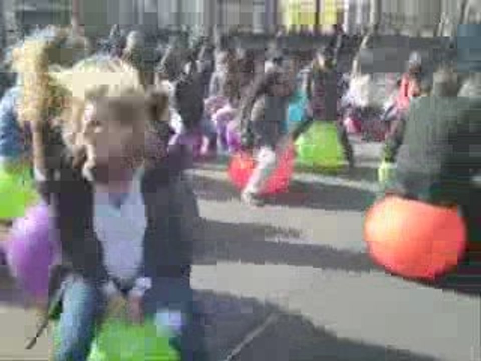 Flashmob Lausanne 5 November 2009