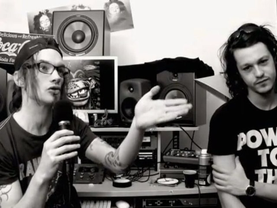 Shaka Ponk au Shaka Studio (visite RendezVousCreation n° 13)