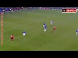 Everton 0-2 Benfica (Liga Europa 2009-2010) Highlights