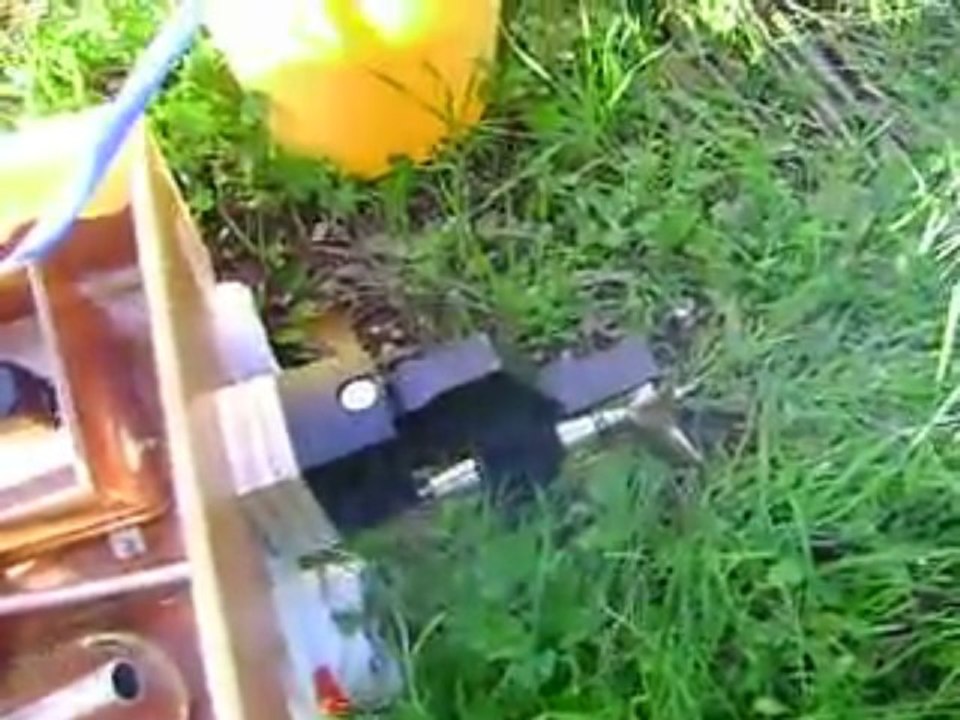 Demarrage moteur Offshore rc replica blata