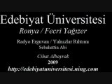 Ronya - Fecri Yağızer - Edebiyat Üniversitesi