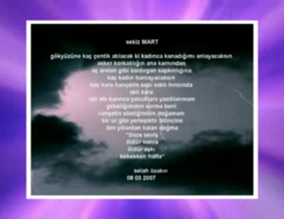 DÜNYA EMEKÇİ KADINLAR GÜNÜ İÇİN