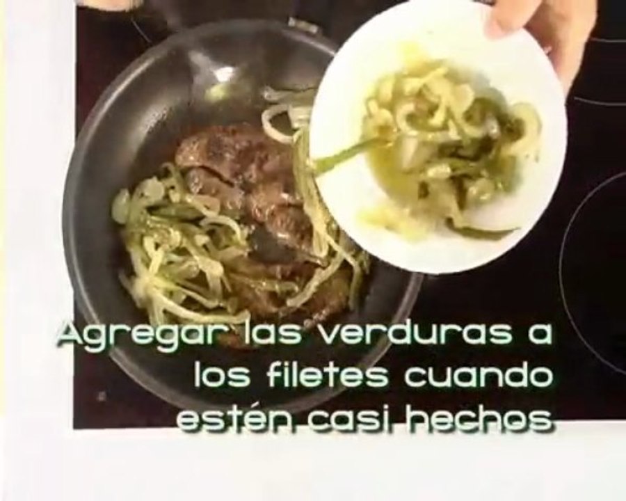 Dieta Comidas Adelgazantes-Higado Con Pimientos