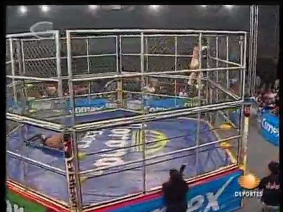 AAA - 6 Man Cage Match - 10/3/09 part 3/3