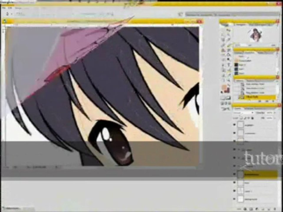 tutoriel photoshop colorier manga pour rpg creative