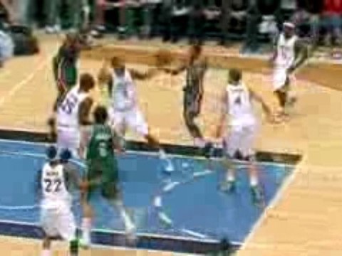 NBA Brandon Jennings hits Andrew Bogut inside for a nasty ja