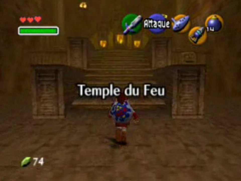 Zelda : Oot Temple du Feu Partie 1/3