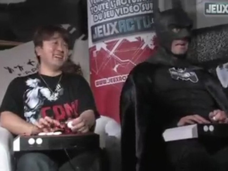 batgamer vs Yoshinori Ono chez Jeux Actu
