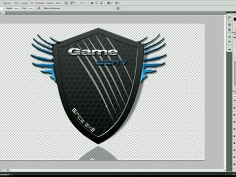 Tuto Photoshop : créer un blason