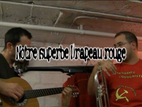 Notre superbe Drapeau rouge