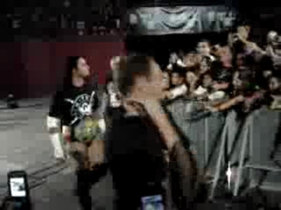 SMACKDOWN VS ECW BERCY 2009 ENTREE DE CM PUNK