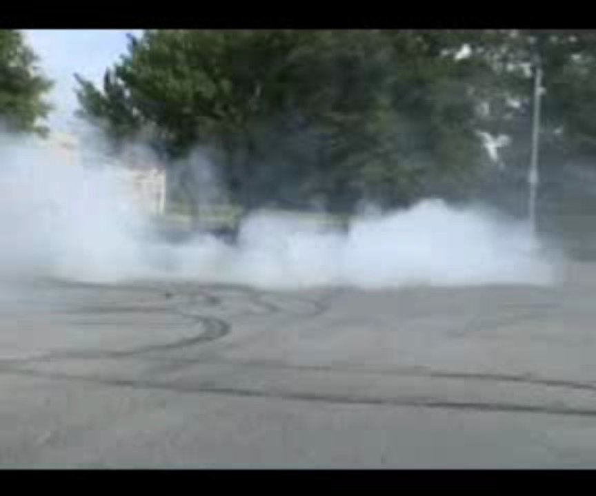 RX8 burnout