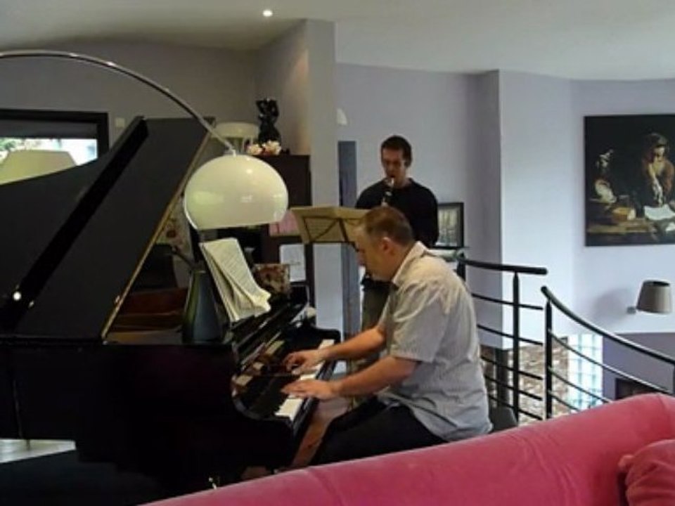 Brahms sonate n°1 op 120 piano clarinette 1er mvt