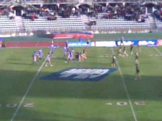 Coup d'envoi France-Australie, four nation 2009