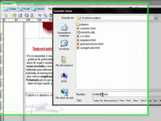 Creando Web con Tablas IV