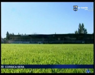 FR 3 Via Stella 07.11.09 - Incendie tribune sud de Furiani