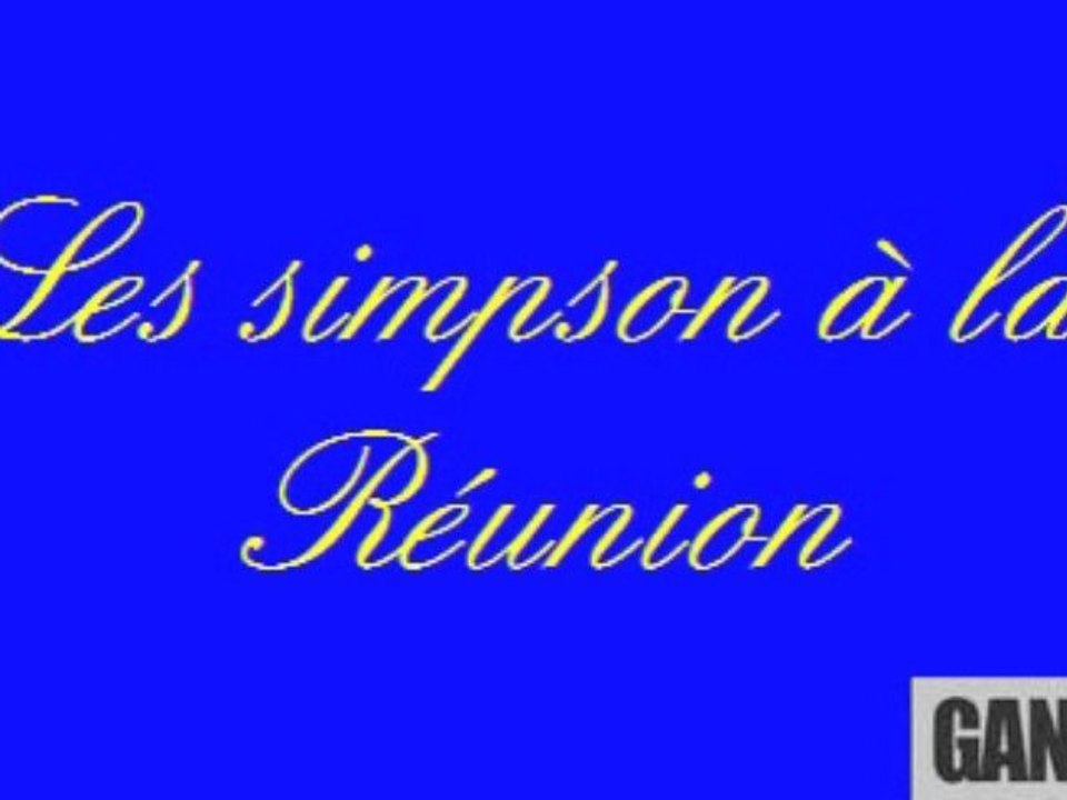 Les simpson à la réunion