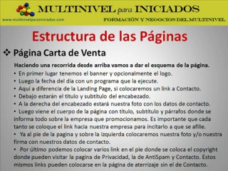 Estructura de las paginas web