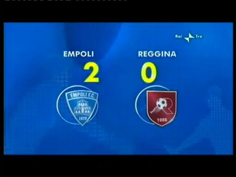13° giornata Empoli - Reggina 2-0 90°minuto