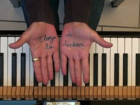 ELOGE DE LA LENTEUR, pour Aldo Ciccolini, Omar Yagoubi