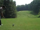 Asheville Golf - Drive on Short Par 4 at Crowne Plaza Resort