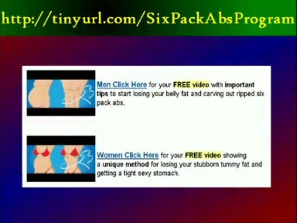 Six Pack Abs Program. Get Your 6 Pack Abs Now
