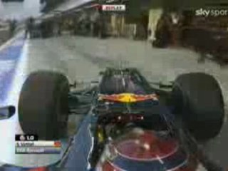 Alguersuari'nin yanlış pite girişi