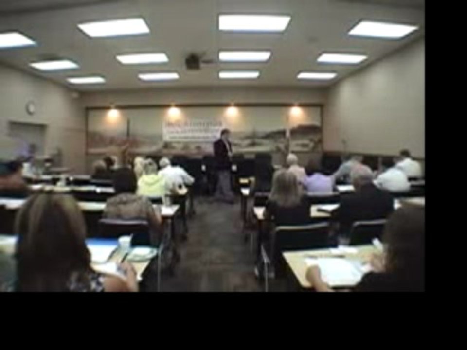 Sean La Rue | FHA Seminar Part 1 AUg 2008