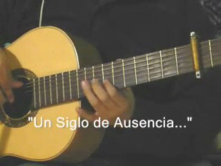 Tributo al Trio "Los Panchos" con mi guitarra.