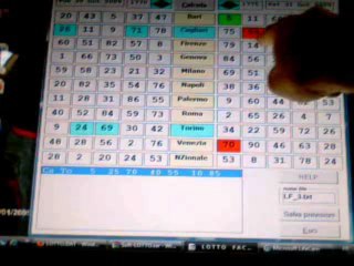 SOFTWARE METODO (GRATIS) LOTTO AMBO TERNO 3/99